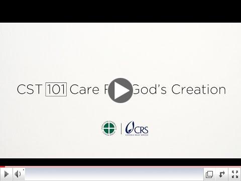 CST 101 | Care for God's Creation