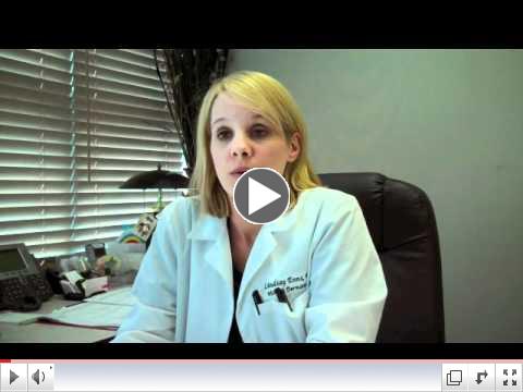Dr. Lindsay Enns discusses dermatology issues with children.