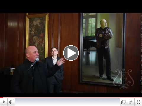 Billy Joel Portrait Dedication Ceremony - Steinway Hall - 12/12/11