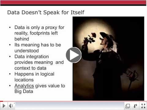 The Big Picture: Big Data for A New Wave of Analytics