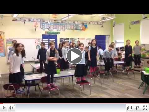 Second grade finished Parshat Lech Lecha. Mazel Tov!