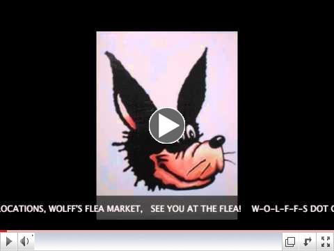 Wolff's Flea Market Jingle Words