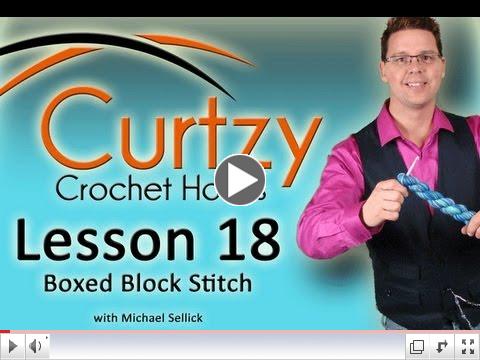 How To Crochet Boxed Block Stitch
