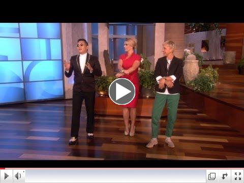 Surprise! Britney Learns 'Gangnam Style' from Psy!