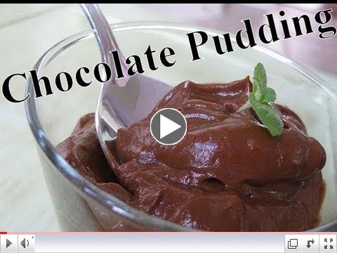 Raw Food Recipes: Healthy Chocolate Pudding (Vegan)