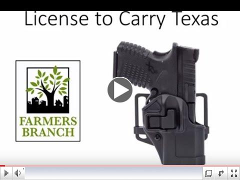 FBPD 'Open Carry Law' Meeting Presentation
