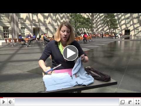 Handy Hour Crafting: T-shirt Necklaces