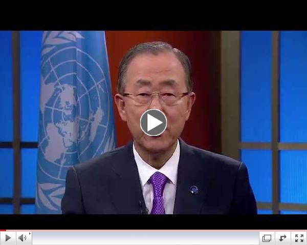 International Day of Peace 2014 - Video message by UN Secretary-General Ban Ki-moon