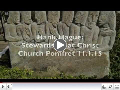 Hank Hague's Talk on All Saints