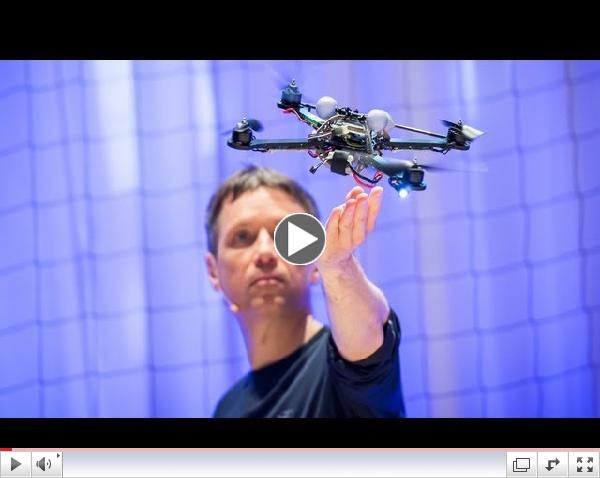 Raffaello D'Andrea: The astounding athletic power of quadcopters