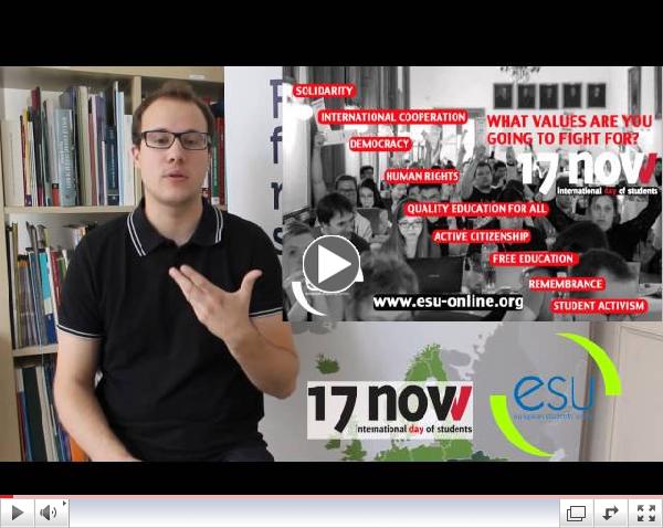 Rok Primozic on the International Students' Day 2013