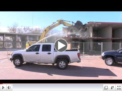 Express Inn Demolition 8th Street and Cimarron