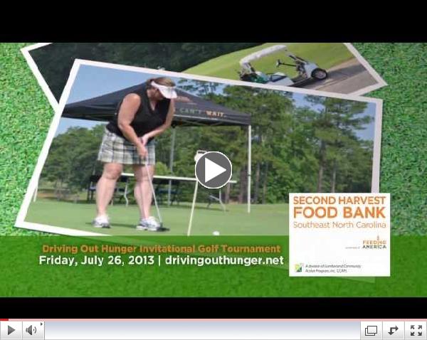 Driving Out Hunger Golf Tournament Commercial