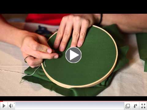 Handi-hour Crafting: Embroidered Holiday Ornaments