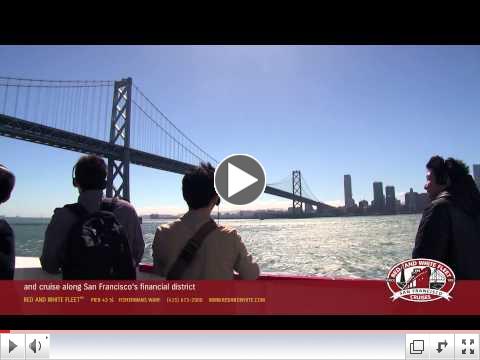 Cruising San Francisco Bay aboard the Red and White Fleet