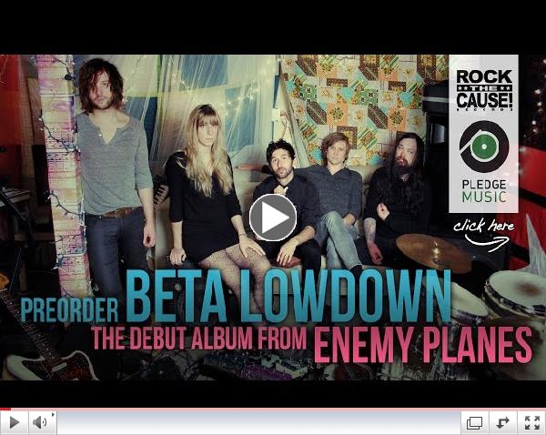ENEMY PLANES / ROCK THE CAUSE RECORDS PledgeMusic Campaign