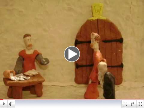 Martin Luther and the 95 Theses in Claymation