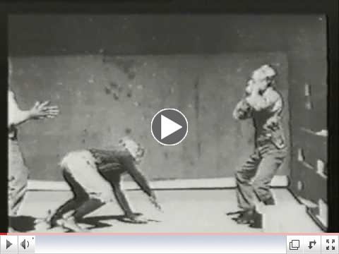 Earliest clip of three black men dancing the jig.