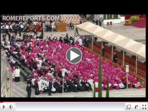 First moments from the beatification