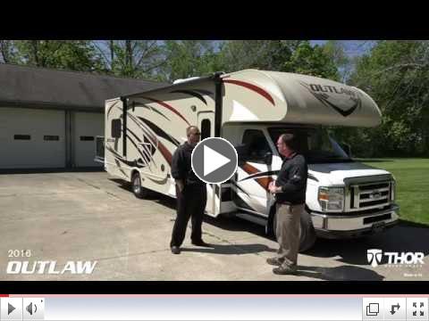 New 2016 Outlaw Class C Toy Hauler from Thor Motor Coach
