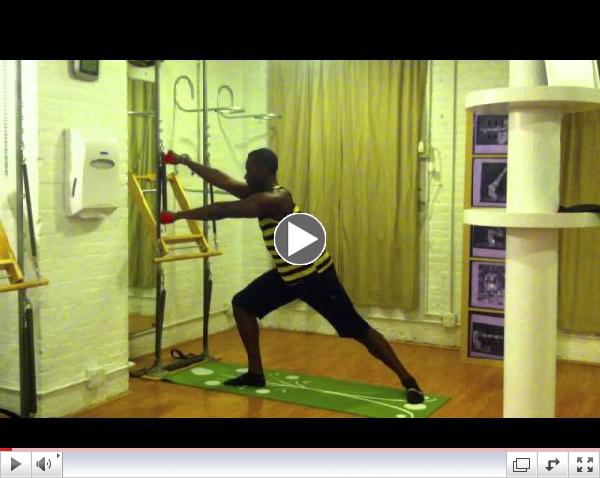 Lunges with Weights - Miquel Banket