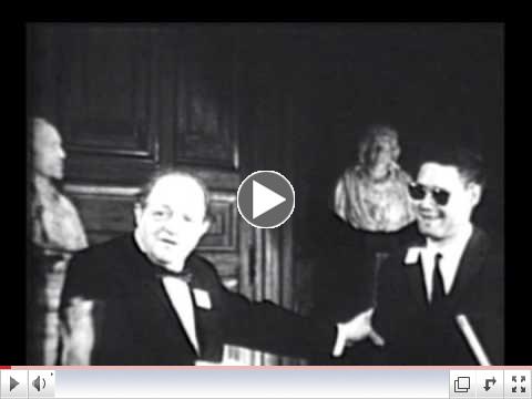 Historical footage of J.L. Moreno conducting psychodrama