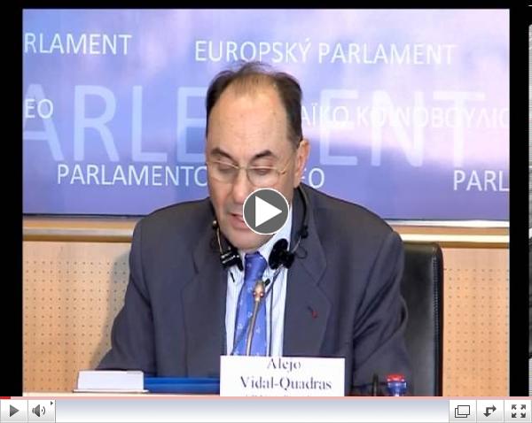 Speech by Dr. Alejo Vidal-Quadras at EP - March 28, 2013