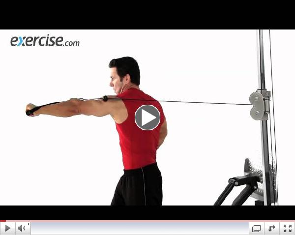 Cable Punches - Chest workout