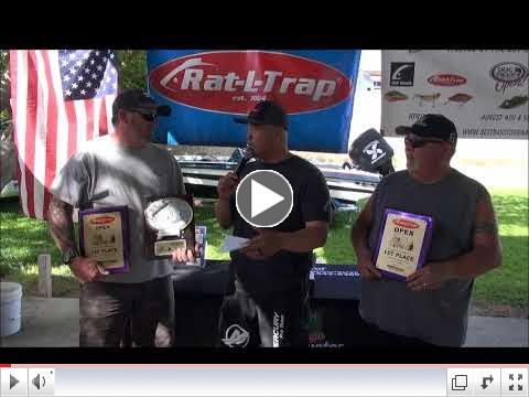 2018 Rat-L-Trap Open Winners  Ken Lewis and Steve Langley