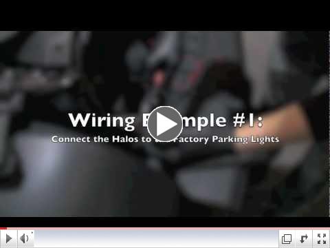 Jeep Wrangler JK ORACLE Headlight Halo Ring Installation DIY