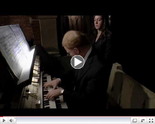 Organist John Scott play Mendelssohn's Overture to St Paul on restored pipe organ