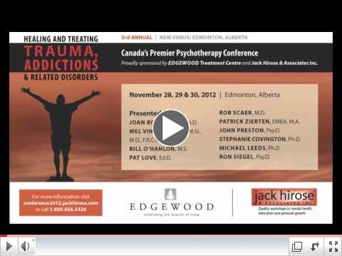 Trauma, Addictions and Related Disorders Conference 2012