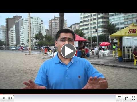 Rio Copacabana Beach - Brazil