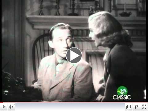 Bing Crosby & Marjorie Reynolds - White Christmas (Holiday Inn) (1942)