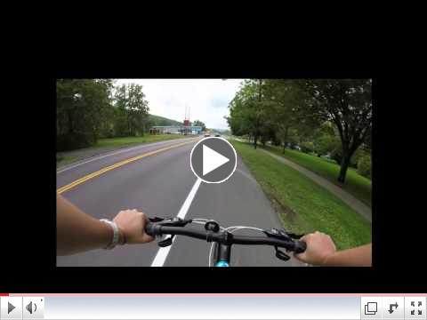 A video tour of the new Elmira Rd. Bike Lane