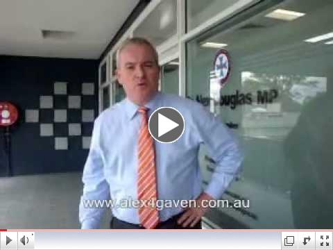 Christmas Message 2011-2012 from Alex Douglas MP