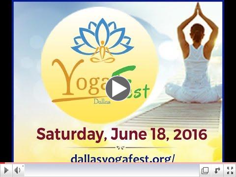 Watch Dallas YogaFest Promotional Video