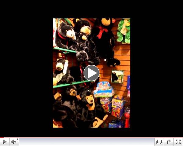 Clothes, hats, and toys at Wolfe's General Store, late Run, Pa