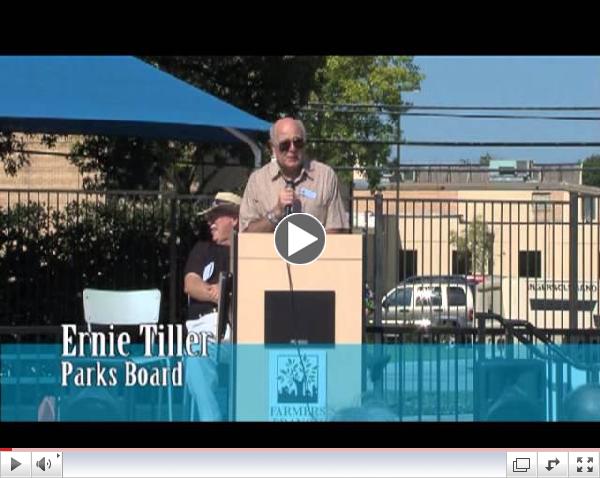 Aquatic Center Groundbreaking