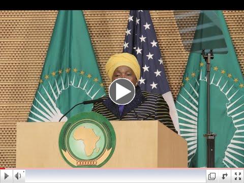 No America without African - Her Excellency Nkosazana Dlamini-Zuma