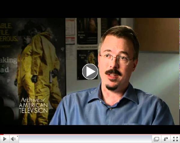 Vince Gilligan Interview Part 1 of 4 - EMMYTVLEGENDS.ORG