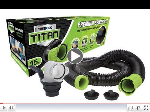 All-new Thetford Titan premium RV sewer hose 