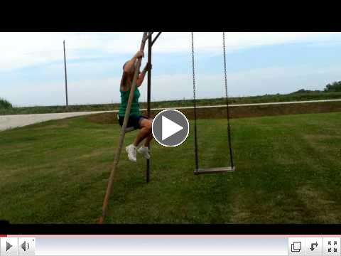 Good Times on the Old Swingset in Iowa 