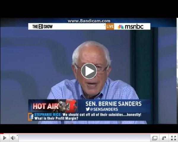 Bernie Sanders Explains How Wall Street is Robbing You at the Pump This 4th of July