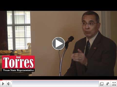 State Representative Raul Torres Guest Speaks at Corban Townhomes Grand Opening
