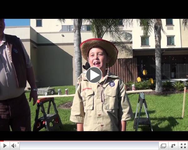 `Osprey Lodge Assisted Living Hosts the Boy Scouts Blue and Gold