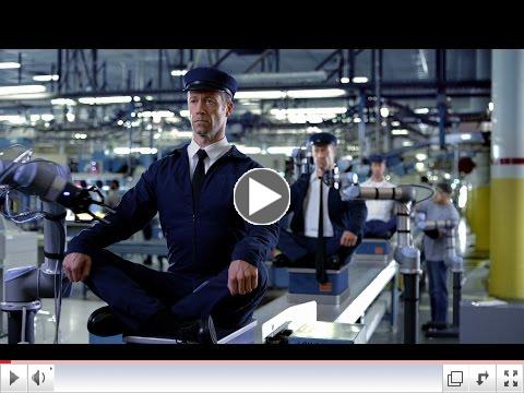 Maytag Man Commercial with UR Robots