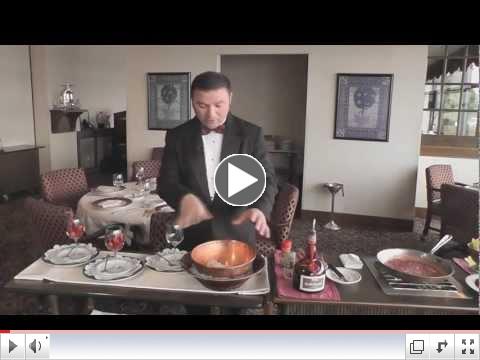 Hasan Ozdemir Makes Strawberries Romanoff