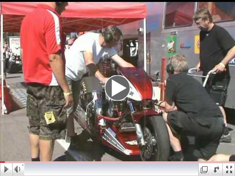 Dragrace: Per Bengtsson warms up 