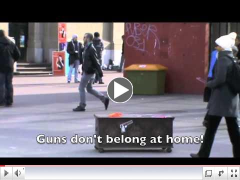 Say NO to guns at home